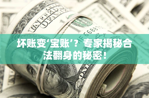 北京坏账变‘宝账’？专家揭秘合法翻身的秘密！