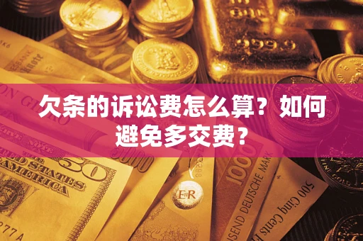 北京欠条的诉讼费怎么算？如何避免多交费？