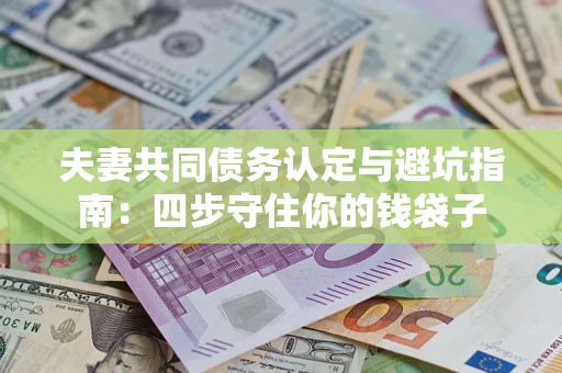 北京夫妻共同债务认定与避坑指南：四步守住你的钱袋子