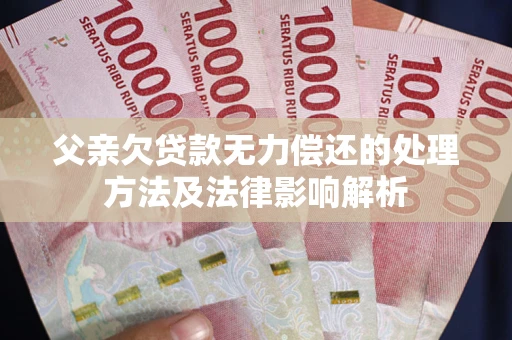 北京父亲欠贷款无力偿还的处理方法及法律影响解析