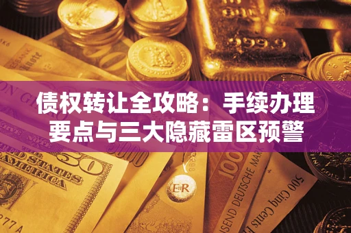 北京债权转让全攻略：手续办理要点与三大隐藏雷区预警