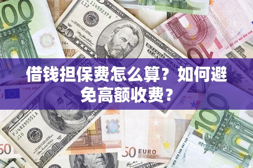 北京借钱担保费怎么算？如何避免高额收费？